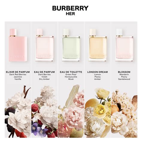 Élixir de parfum Her, 100 ml – Burberry : Parfum femme 